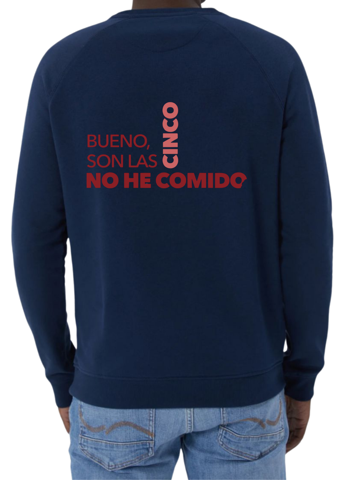 Sudadera dónuts ‘BUENO, SON LAS CINCO NO HE COMIDO’