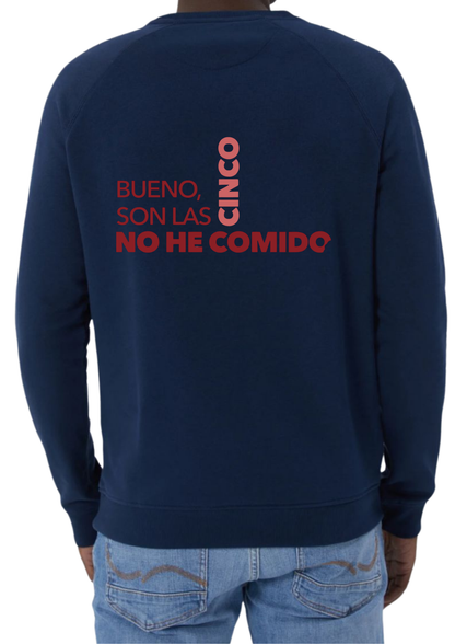 Sudadera dónuts ‘BUENO, SON LAS CINCO NO HE COMIDO’