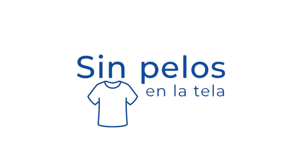 Sin pelos en la tela